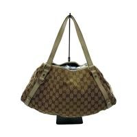 ราคา GUCCI tote bag _ abby GG canvas -- BEG full pattern Direct from Japan Secondhand (43015294394)
