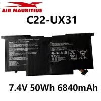 ราคา C22-UX31 แบตเตอรี่แล็ปท็อป 7.4V 50Wh 6840mAh สำหรับ Asus ZenBook UX31 UX31A UX31E C21-UX31 C23-UX31 (42456757354)
