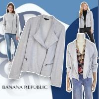 ราคา ❌sold❌BANANA REPUBLIC jacket ผ้า cotton ยืด สีเทาอ่อน ด้านในเป็นผ้าสำลี (19591217365)