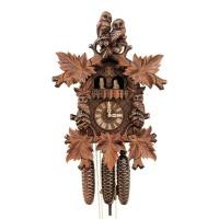 ราคา เยอรมันสีดําป่าสามมิติแกะสลักนกฮูกกลสมจริงโทรเวลาเก็บกล่องดนตรีนกกาเหว่านาฬิกาแขวนจัดส่งฟรี (55300118199)