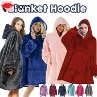 ราคา เสื้อกันหนาว มีฮู้ด ผ้าฟลีซ แบบนิ่ม ขนาดใหญ่ แฟชั่นฤดูหนาว สําหรับผู้ใหญ่ (21986404593)