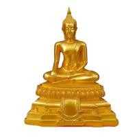 ราคา หลวงพ่อทอง วัดเขาตะเครา พระพุทธรูปศักดิ์สิทธิ์แห่งลุ่มแม่น้ำเพชรบุรี ฐาน 7 นิ้ว สูง 9 นิ้ว เข้าพิธีพุทธาภิเษกแล้ว (28101043549)