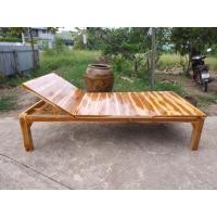 ราคา เตียงสปายกหัว เตียงสปาปรับได้ เตียงสปาไม้สัก เตียงสปาแบบพับ *สีธรรมชาติ ลงเงา* เตียงสปาแบบปรับระดับหัวได้ถึง 4 ระดับ (23065065042)