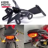 ราคา CBR650R รถจักรยานยนต์ Lnse ผู้ถือแผ่นหางวงเล็บ LED สําหรับ Honda CB650R CB 650R CBR 650 R CBR650 2019 2020 (52900115659)