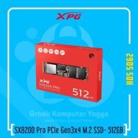 ราคา XPG SX8200 Pro 512GB อ่านสูงสุด 3500MBbs PCIe Gen3x4 M.2 2280 SSD (26082112230)