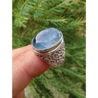 ราคา แหวนเงินแก้วโป่งข่ามแก้วสีฟ้าบ่อโป่งแพ่งอำเภอเถิน (26534299169)