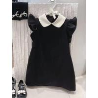 ราคา ชุดเดรสเด็กผู้หญิงใหม่ฤดูร้อน ชุดเดรสสีดำหวานสำหรับเด็ก ชุดเสื้อกั๊กบล็อกสี ชุดทรงเอ (42254276497)