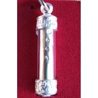 ราคา จี้ตะกรุดน้องแมว เศรษฐีนำโชค หลวงปู่สรวง วรสุทฺโธ วัดถ้ำพรหมสวัสดิ์ จ. ลพบุรี มีโค๊ตและหมายเลขกำกับ เนื้อกะไหล่เงิน (14305541423)