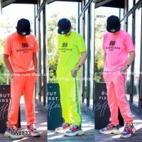 ราคา เสื้อยืดนีออน+กางเกงวอร์มขายาว เสื้อนีออน ชุดนีออน เรืองแสง (3156290761)