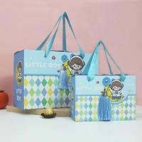 ราคา กล่องของขวัญสำเร็จรูป กล่องของขวัญขนมวันเด็กมังกรทารกเต็มเดือนไวน์กล่องขนมแต่งงานอนุบาลวันเกิดการ์ตูนกล่องของขวัญขนม (26442378997)