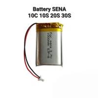 ราคา Sena Battery Sena Suitable for 10c 10S 20s 30S Bluetooth headset lithium battery 3.7V with plug แบตเตอรี่ Batteyแบตหูฟัง (23545865167)