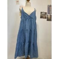 ราคา เดรสคลุมท้อง ผ้ายีนส์ (10757462121)