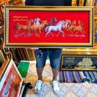 ราคา กรอบรูป ม้า ม้ามงคล ม้า8ตัว ม้าแปดเซียน รูปม้ามงคล ภาพม้า ภาพม้ามงคลเรียกทรัพย์ รูปม้าปรับฮวงจุ้ย รูปม้ามงคลติดผนัง เสริ (22656493980)