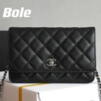 ราคา [** หนังต้นฉบับ] woc Classic Chanel Stray Bag Chanel chane * กระเป๋าถือกระเป๋าถือ Kelly กระเป๋าโซ่กระเป๋าสะพายกระเป๋า Messenger กระเป๋าถือ 25c สไตล์ใหม่ (28092000750)