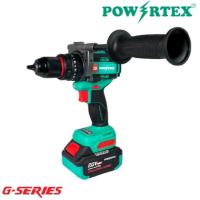 ราคา POWERTEX | G-Series เครื่องสว่านกระแทกไร้สาย 20V เจาะไม้ 13mm. PPT-GID13B (42913541674)