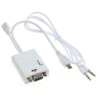 ราคา Micro Usb เพื่อ Vga + เสียง Mhl (8122524524)