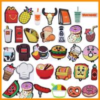 ราคา รองเท้า Charms สําหรับ Clogs Pins สีสัน MacDonald Fast Food ขนม DIY รองเท้า Charm ปุ่ม (41808846529)