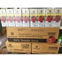 ราคา น้ำมะเขือเทศ200มล.99%ดอยคำ(ลัง) (12114736818)