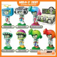 ราคา ของแท้ 52TOYS Plants Vs Zombies Variety Party Blind Box Set Doll Toy Peas ตุ๊กตา Dress up Zombie ตุ๊กตา Building Blocks (28206867645)