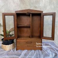 ราคา ตู้ยา ตู้ยาไม้สัก ตู้ยาสามัญประจำบ้าน (11531064397)