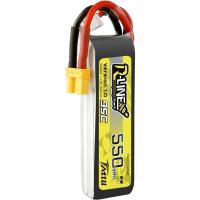 ราคา TATTU R-Line 550mAh 7.4V 95C 2S Lipo แบตเตอรี่ XT30 ปลั๊กสําหรับ FPV Racing Quadcopter (40225199686)