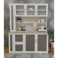 ราคา ตู้ครัวสำเร็จรูปหน้าเรียบ ท็อปหินเเกรนิต (24313544831)