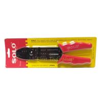 ราคา คีมย้ำหางปลา คีมปอกสายไฟ SOLO No.905 (3216918405)