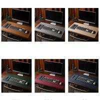 ราคา แผ่นรองเม้าส์เกาหลี ขนาด 90*45 ซ.ม. แบบหนัง Mouse pad เคลือบกันน้ำ (3270450065)