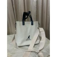 ราคา กระเป๋าKANGOLผ้าผสมหนังงานแท้มือสอง (26578531925)