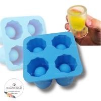 ราคา (พร้อมส่ง) แม่พิมพ์ซิลิโคน พิมพ์ซิลิโคนสามมิติ แม่พิมพ์น้ำแข็ง แม่พิมพ์วุ้น พิมพ์ขนม แม่พิมพ์แก้วชอต พิมพ์น้ำแข็งรูปแก้ว (5186175999)