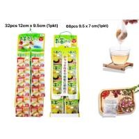 ราคา Kyowa 1pkt ถุงกรองชาญี่ปุ่น - 32 ชิ้นขนาดใหญ่ 12 ซม. x 9.5 ซม. / 66 ชิ้นขนาดเล็ก 9.5 ซม. x 7 ซม. (40774573736)