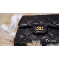 ราคา ✨New✨Chanel Classic Small Flap Trifold Wallet - Carvier GHW (7944595581)