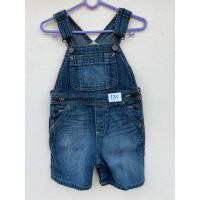 ราคา ชุดเอี๊ยมยีนส์เด็กขาสั้น (22137187564)