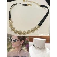 ราคา สร้อยคอมุกแท้ 100% DIOR D-RENAISSANCE ฝังมุกแท้ (23382410675)