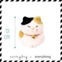 ราคา [TOREBA] Higemanju - ตุ๊กตาแมวนำโชค แมว 3สี แมวส้ม (5254630218)