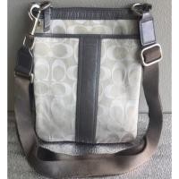 ราคา กระเป๋า Coach สะพายข้างของแท้ มือสอง มีตำหนิสายกระเป๋าสีซีด (1249077495)