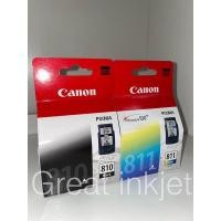 ราคา ‼️พร้อมส่ง810 811‼️ตลับหมึก Canon PG 810(black)&CL811(color) ของแท้100% บรรจุกล่อง (9590850922)