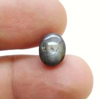 ราคา พลอยสีเทาไพลินสตาร์ธรรมชาติ / Cabochon Grey Sapphire (3582928472)