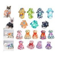 ราคา เสื้อลายดอกหมาแมว กระโปรงสงกรานต์ ลายดอก ลายสับปะรด สีสันสดใส เข้าธีม SUMMER กระต่าย ใส่ได้ (24569251364)