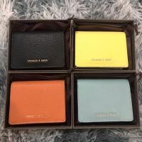 ราคา CHARLES & KEITH แท้ % รุ่น Classic Snap Button Wallet (6312431882)
