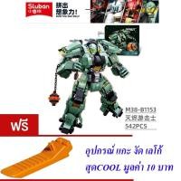 ราคา ตัวต่อ หุ่นยนต์ SLUBAN ROBOT 542 PCS M38-B1153 (25933118079)