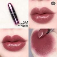 ราคา ลิปสติกแมค Mac Lipstick สี Bated Breath 408 ของแท้ พร้อมส่ง ผลิต 10/2562 code A99 (7541768476)
