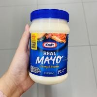 ราคา Kraft Real Mayo Creamy & Smooth Mayonnaise เรียล มายองเนส จากประเทศอเมริกา ตรา คราฟท์ ขนาด 443ml มาโย นำเข้า (16144386713)
