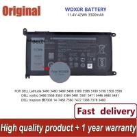ราคา ✨NEW WDX0R Laptop Batteries Dell Inspiron 13 14 15 17 5000 Latitude 3189 3390 Vostro 3000 Series โน้ตบุ๊ค (28910494738)