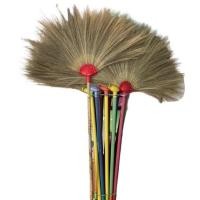 ราคา ไม้กวาดดอกหญ้าด้านพลาสติก ด้ามไม้อย่างดี (11115377378)