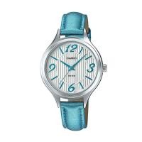 ราคา Casio Standard นาฬิกาข้อมือผู้หญิง สายหนัง รุ่น LTP-1393L-2A - สีฟ้า (577314924)