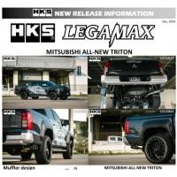 ราคา ท่อไอเสีย HKS ตรงรุ่น Mitsubishi New Triton เครื่อง 4N16 TURBO 4N16 TWIN-TURBO ปี 23 รหัส 31021-ZM011 ท่อคู่ปลาย Carbon (27980510468)