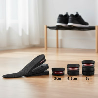 ราคา แผ่นเสริมส้นรองเท้าเพิ่มความสูง 2.95 นิ้ว พร้อมรองรับอุ้งเท้า มีเบาะลม 1 คู่ (41924093314)