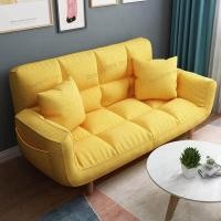 ราคา CO โซฟาขี้เกียจ พับง่าย เตียงโซฟาเดี่ยว อพาร์ทเมนต์ขนาดเล็ก ตาข่ายทาทามิคู่ สีแดง ห้องนอนผู้เอนกาย โซฟาขนาดเล็ก ให้หมอนส (22232126423)