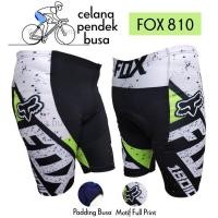 ราคา กางเกงปั่นจักรยานโฟม Padding แน่น - FOX FP 810, XL (42225401706)